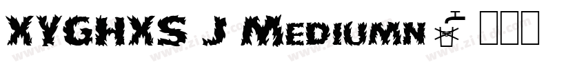 XYGHXS J Mediumn字体转换